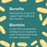 Webber Naturals® Omega-3 Extra Strength, 700 mg EPA/DHA, 100 Clear Enteric Softgels