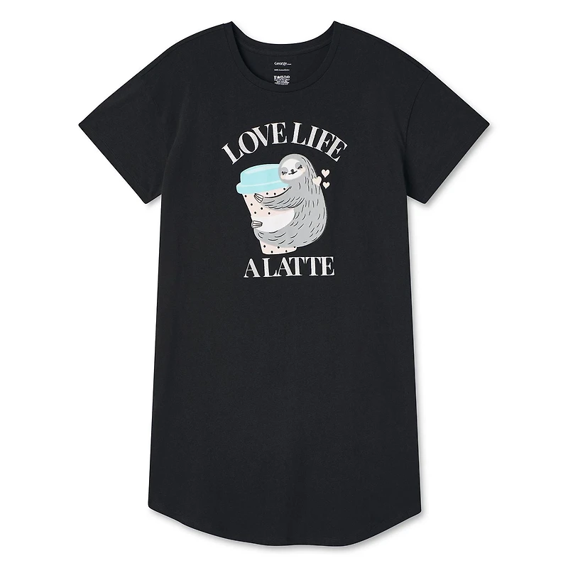 George Women's Crew Neckline Nightshirt