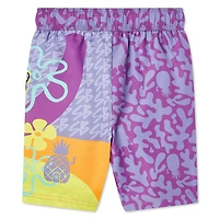 SpongeBob SquarePants Boys' Swim Trunk