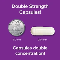 Webber Naturals® Glucosamine Chondroitin Double Strength, 500/400 mg, 180 Capsules