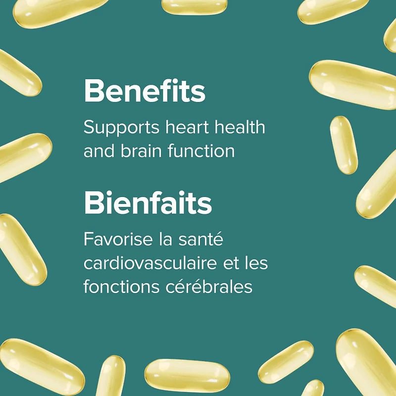 Webber Naturals® Omega-3 Pharmaceutical Grade, 500 mg