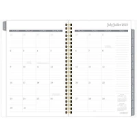 Cambridge® Petit Agenda Scolaire Hebdomadaire / Mensuel Géo Chic