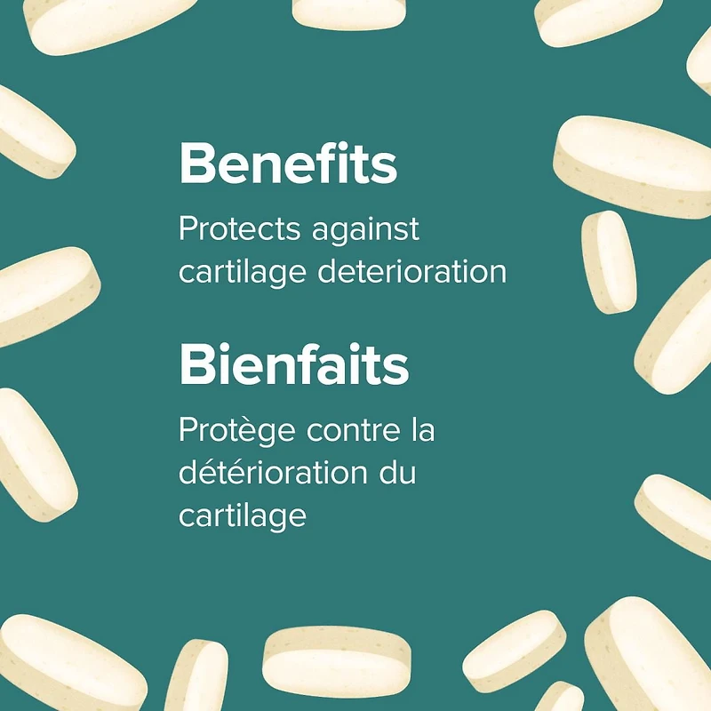 Webber Naturals Glucosamine chondroïtine triple-force de 750/600 mg 150 comprimés