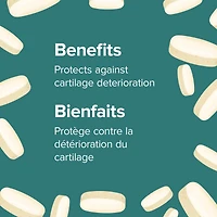 Webber Naturals Glucosamine chondroïtine triple-force de 750/600 mg 150 comprimés