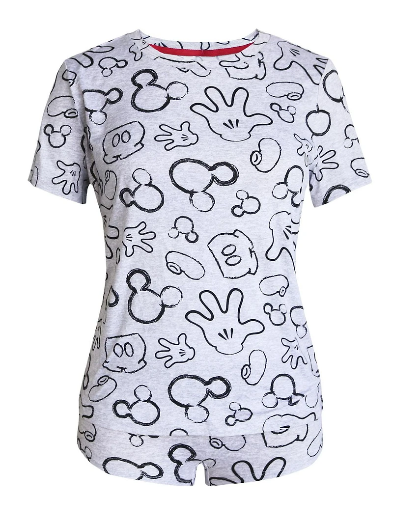 Mickey Ladies Sleep 2 Piece PJ set
