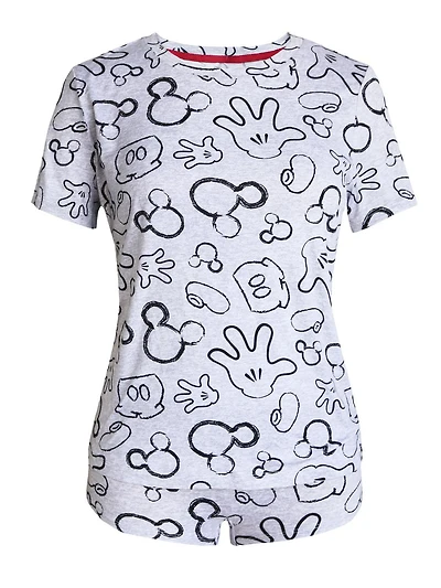 Mickey Ladies Sleep 2 Piece PJ set