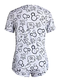 Mickey Ladies Sleep 2 Piece PJ set
