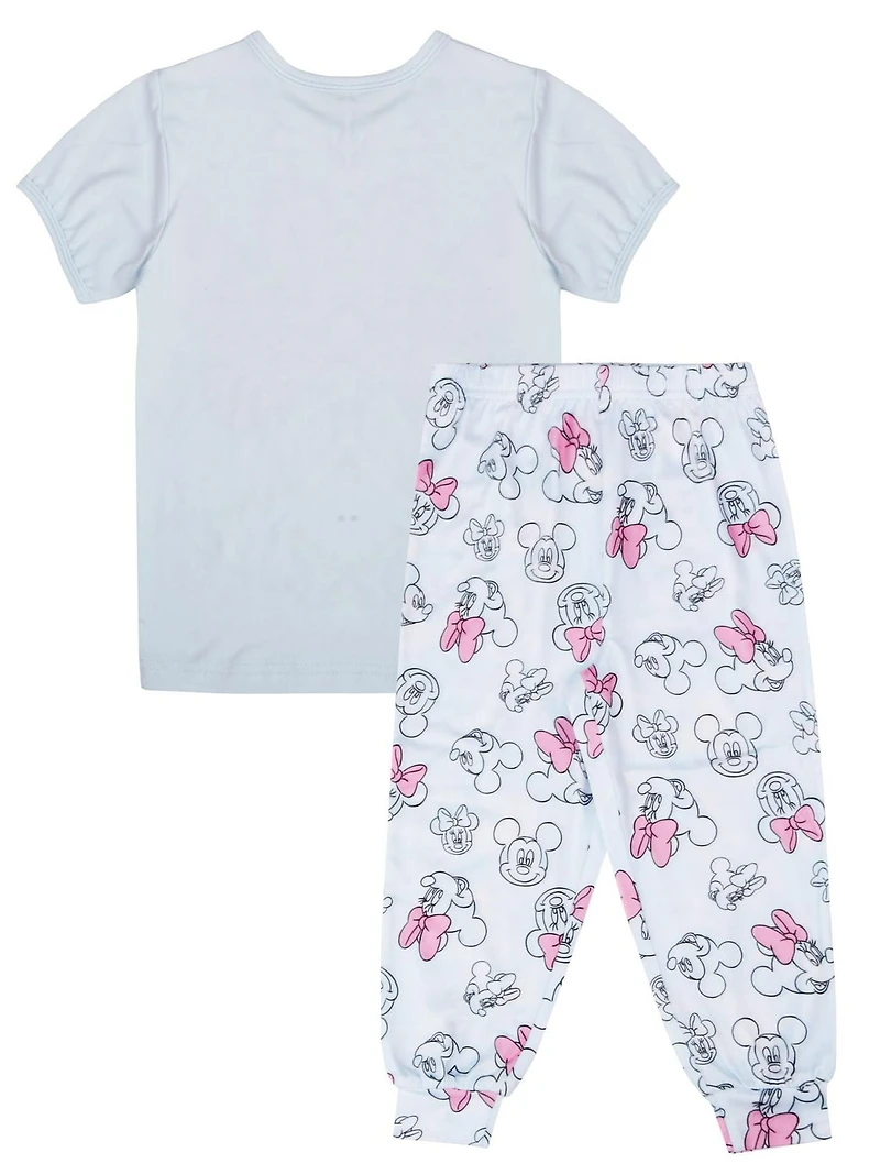 Ensemble de pyjama deux pièces pour fille de  Disney Minnie Mouse