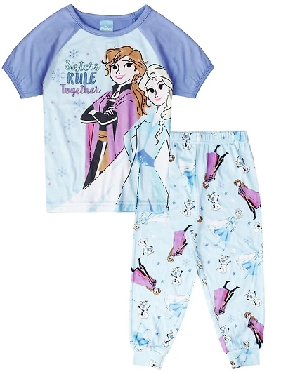 Disney Frozen two piece pajama set for girls