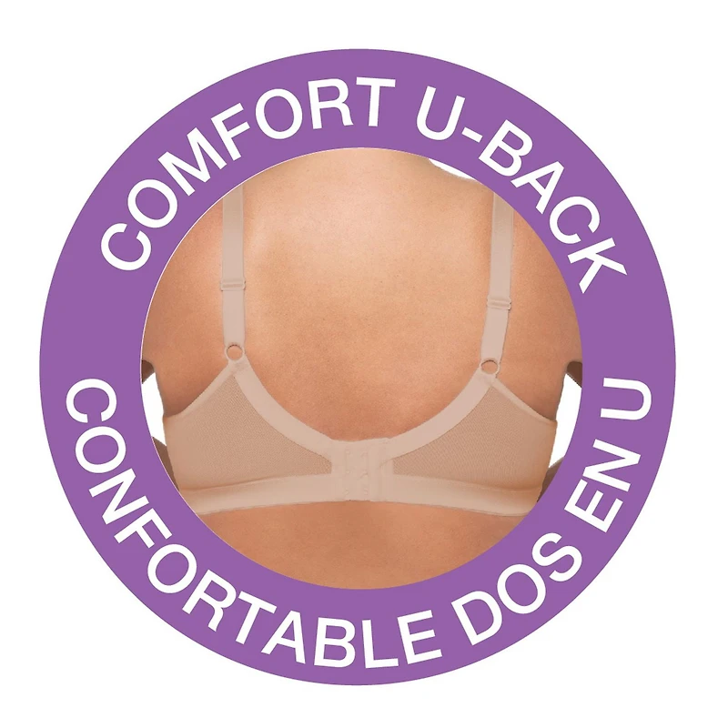 Exquisite Form #9600514 FULLY Soft Cup Bra, Wire-Free, Embroidered Mesh