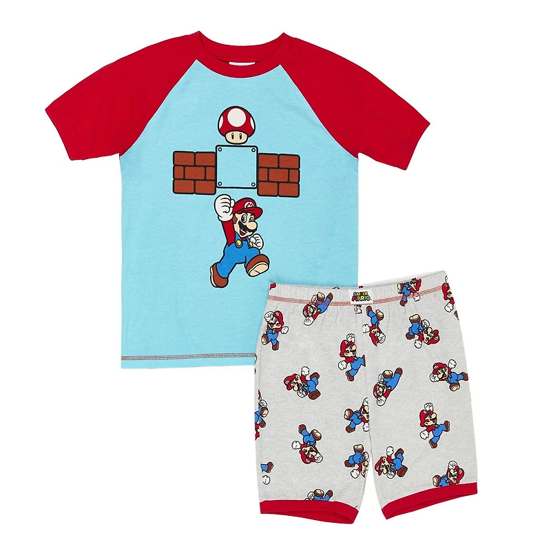 Nintendo Boys' 2-Piece Pajama Set