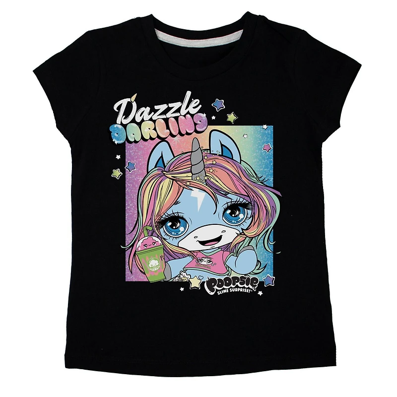 Poopsie Girl's Short Sleeve T-Shirt