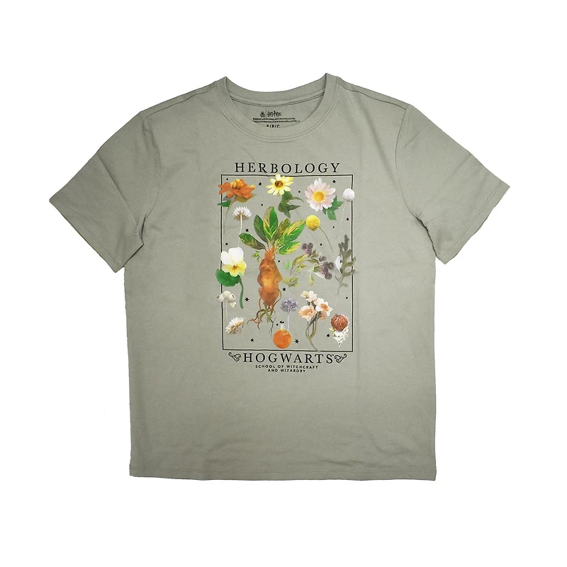 Harry Potter Ladies Herbology Short Sleeve T-Shirt