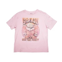 Star Wars The Mandalorian  Ladies Zen Grogu Short Sleeve T-Shirt