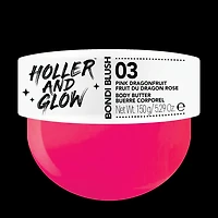 Beurre corporel Holler & Glow Bondi Blush rose fruit du dragon