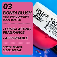 Beurre corporel Holler & Glow Bondi Blush rose fruit du dragon