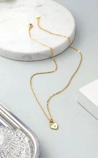 Luxury Designs Gold-plated Love Lock Necklace