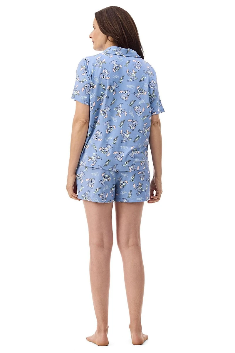 Disney Stitch Ladies' Short Set