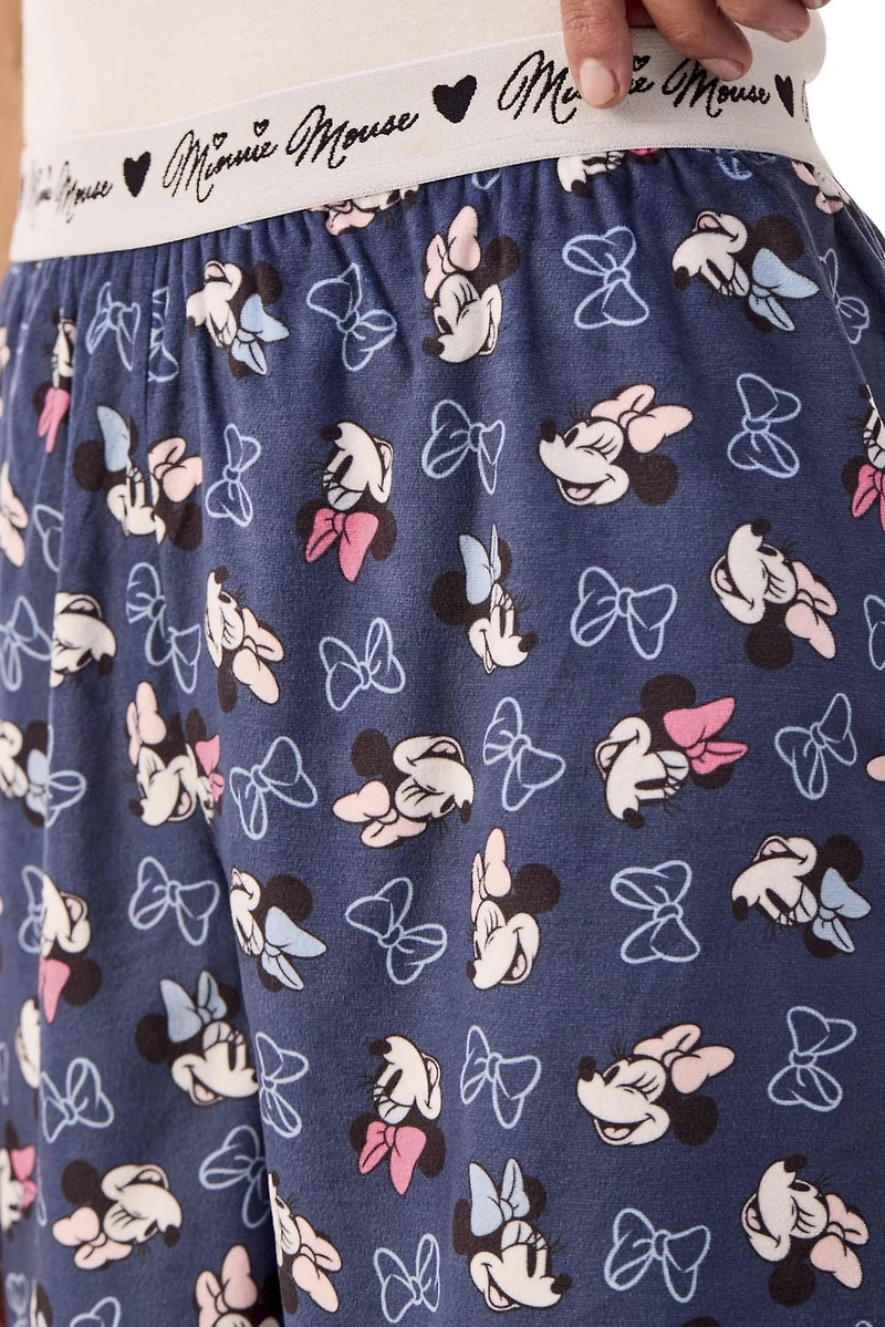 Shorts velours pour femmes Disney Minnie