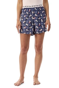 Shorts velours pour femmes Disney Minnie