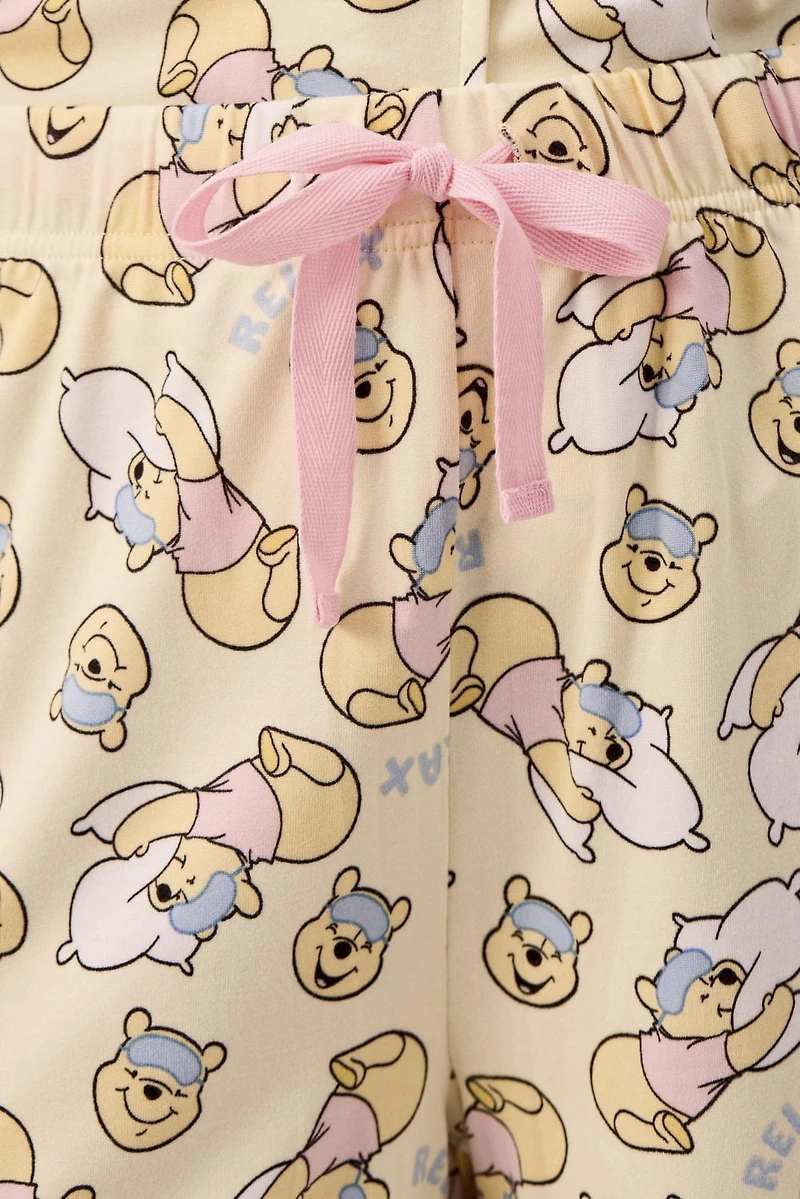 Ensemble de shorts pour femmes Disney Winnie l'Ourson