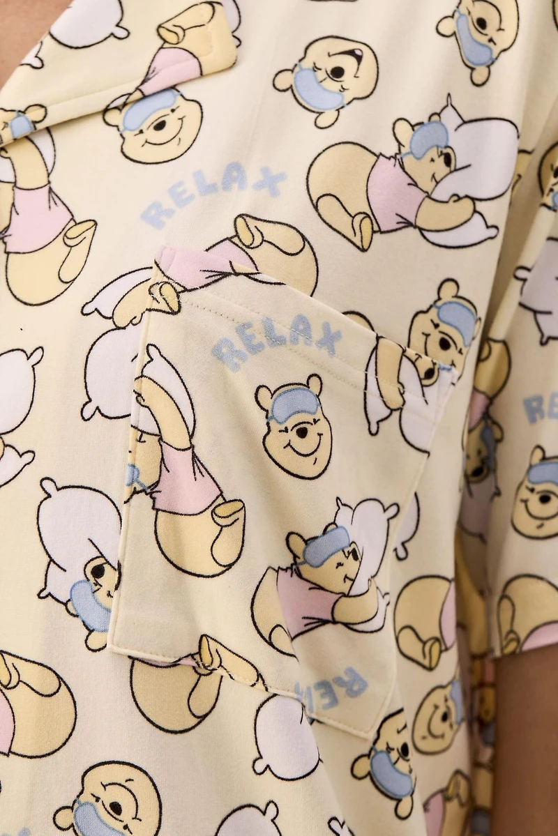 Disney Winne The Pooh Ladies' Short Set