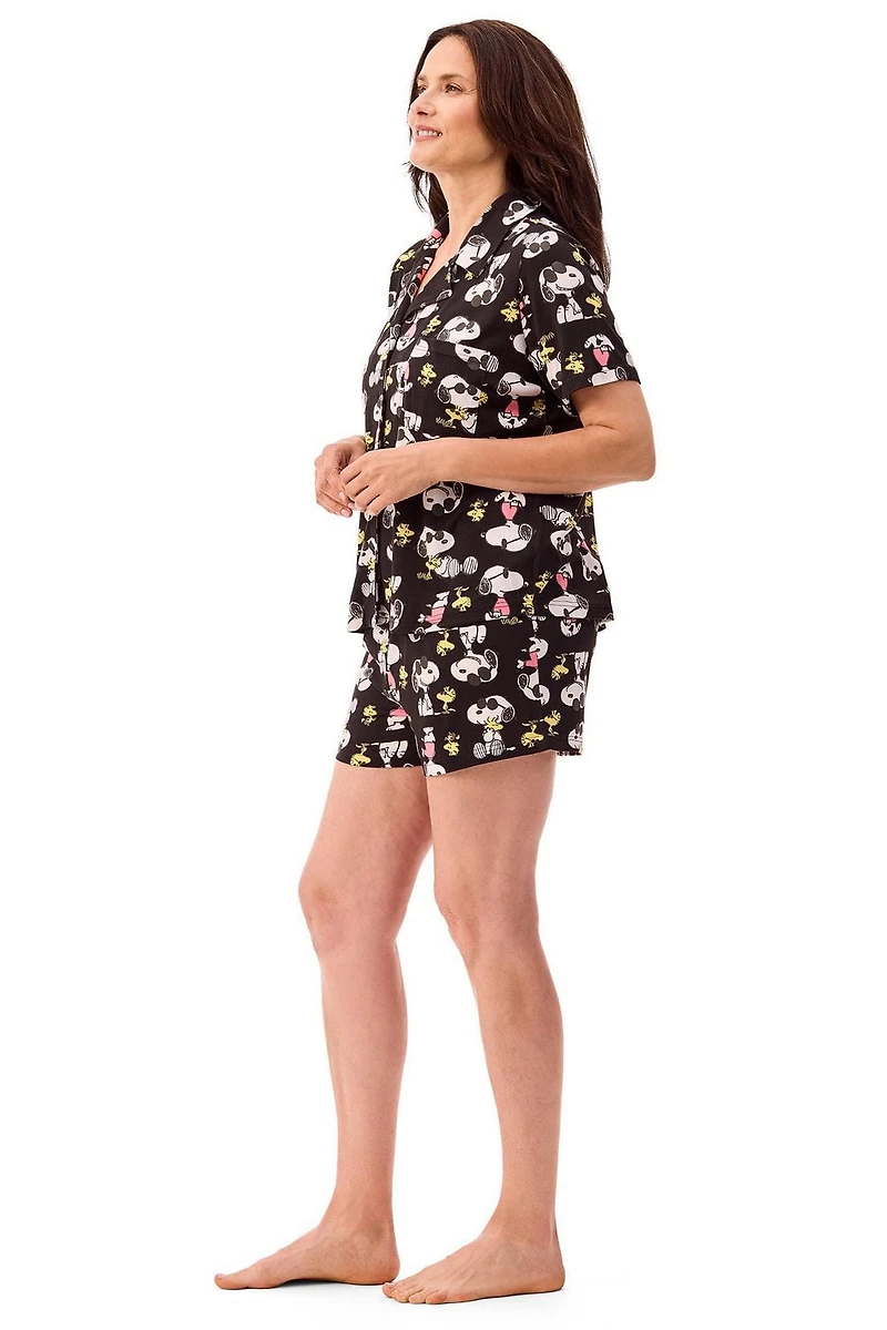 Ensemble de shorts pour femmes Peanuts