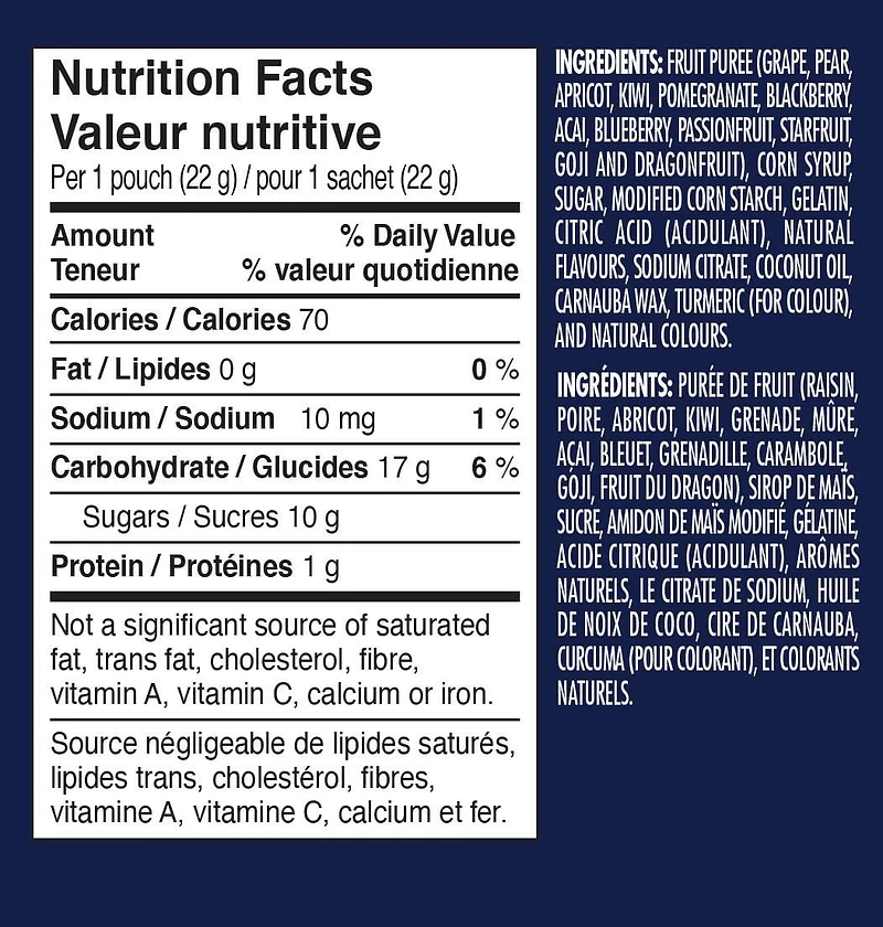 Welch’s® Fruit Snacks Superfruit 10ct