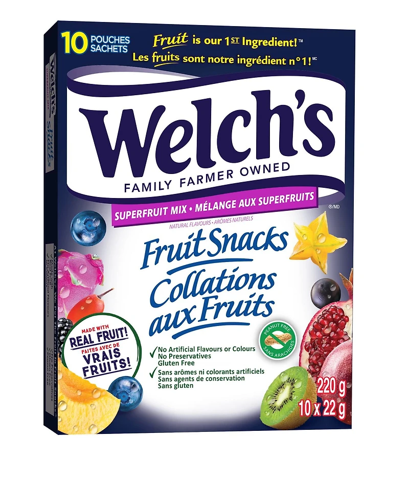 Welch’s® Fruit Snacks Superfruit 10ct
