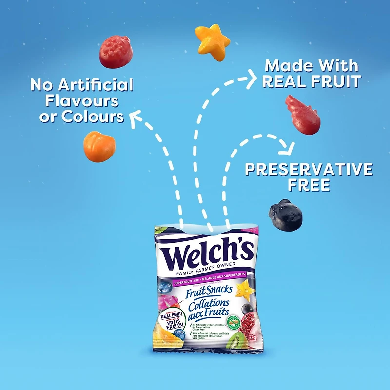 Welch’s® Fruit Snacks Superfruit 10ct