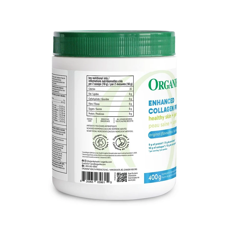 Enhanced Collagen 400G, Original, 400g