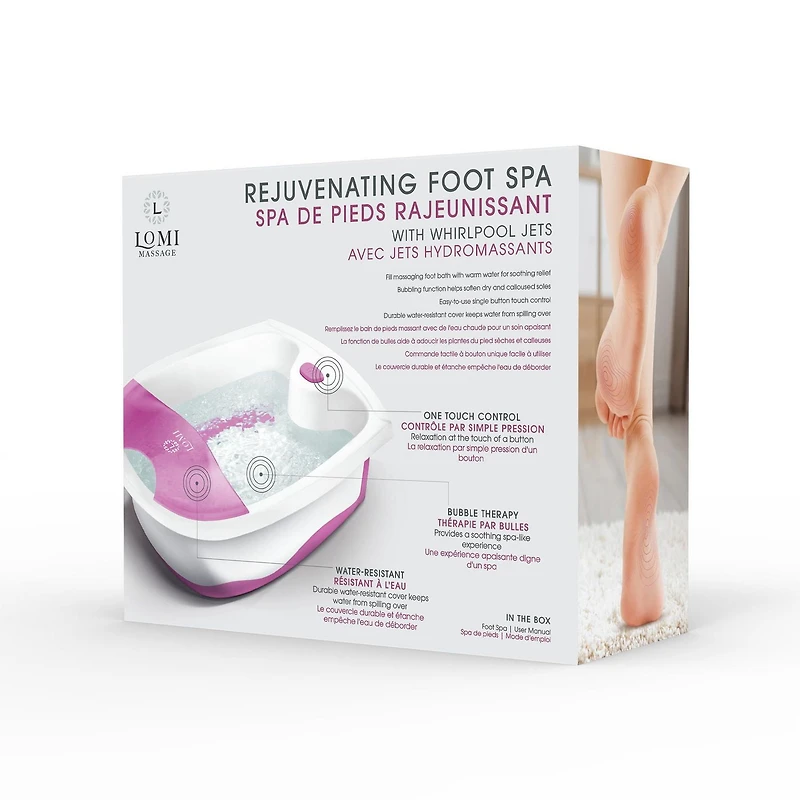 Lomi Foot Spa with Whirlpool Jets