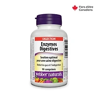 Webber Naturals® Digestive Enzymes, Digestive Aid, 90 Tablets