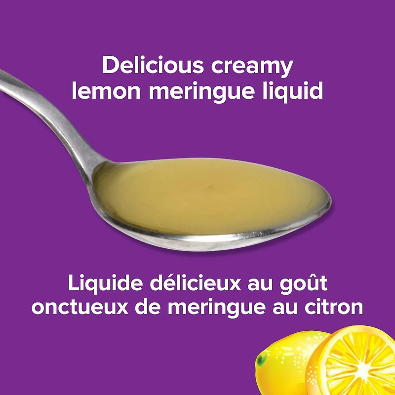 Webber Naturals® Lemon Meringue Liquid Omega-3 plus Vitamins A + 1000 IU Vitamin D, 700 mg EPA/DHA