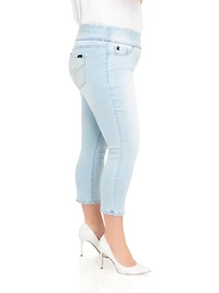 Jordache Women's Plus Wide Waistband Legging