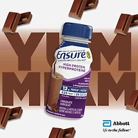 Ensure High Protein 12 g, Meal Replacement Shakes, Protein Shakes With Protein To Help Build Muscle, Chocolate, 6 x 235-mL Bottles, Ensure High Protein 12 g