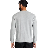 T-shirt henley George pour hommes Tailles P-2XL