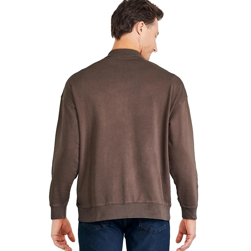George Men's Quarter-Zip Popover, Sizes S-2XL