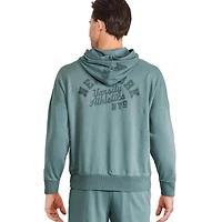 Haut à capuchon en tissu éponge bouclé George pour hommes Tailles P-2XL