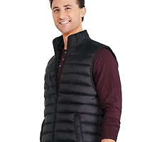 George Men's Packable Puffer Vest, Sizes S-2XL