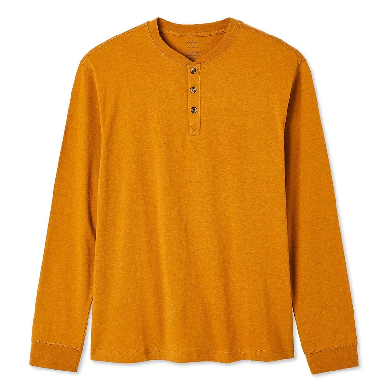 T-shirt henley George pour hommes