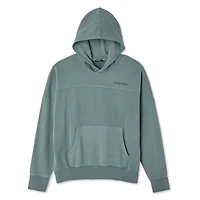 Haut à capuchon en tissu éponge bouclé George pour hommes Tailles P-2XL