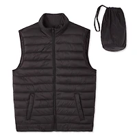 George Men's Packable Puffer Vest, Sizes S-2XL