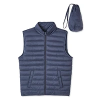 Doudoune compacte sans manches George pour hommes Tailles P-2XL