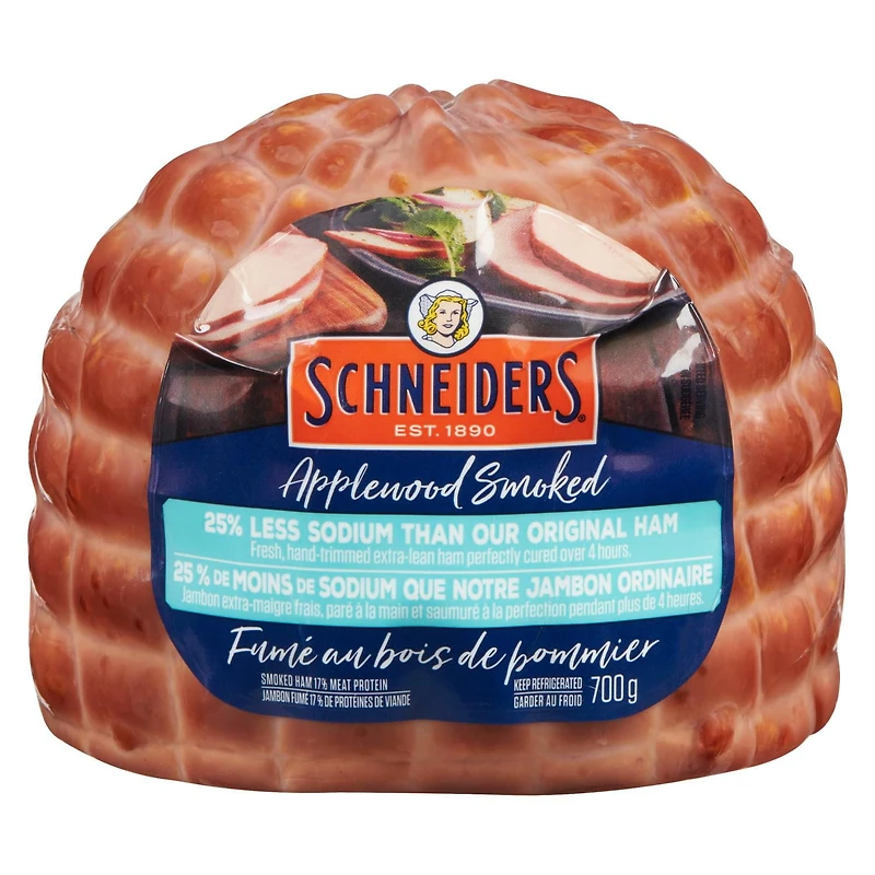 Schneiders 97% Fat Free Lower Sodium Smoked Ham, 700 g