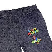 Nintendo Pantalon de jogging athlétique pour garçon avec  élastique à la taille