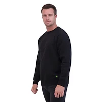 John Deere Long Sleeve Embossed Logo Fleece Sweatshirt Crew