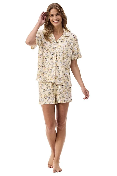 Ensemble de shorts pour femmes Disney Winnie l'Ourson