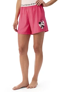 Shorts velours pour femmes Disney Minnie