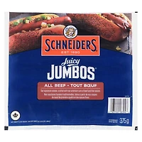 Saucisses fumées tout bœuf Juicy Jumbos Schneiders 375 g